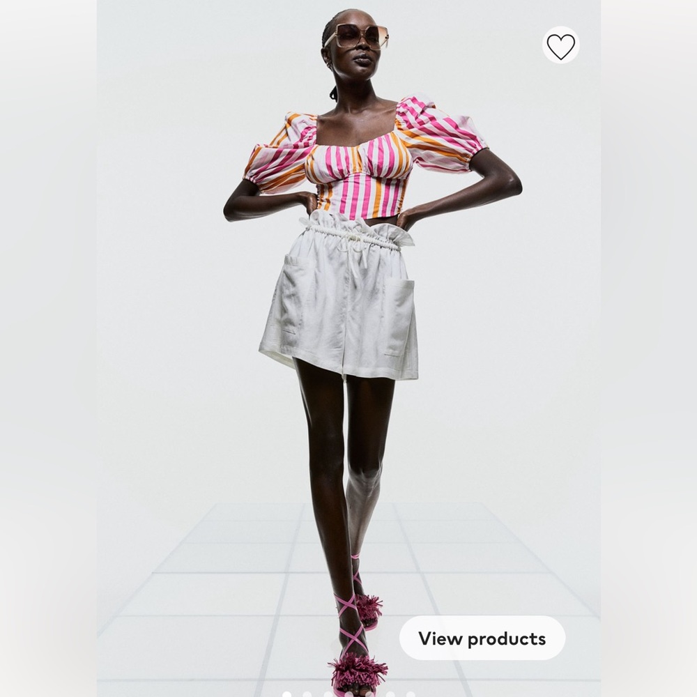 H&M Paper Bag Shorts